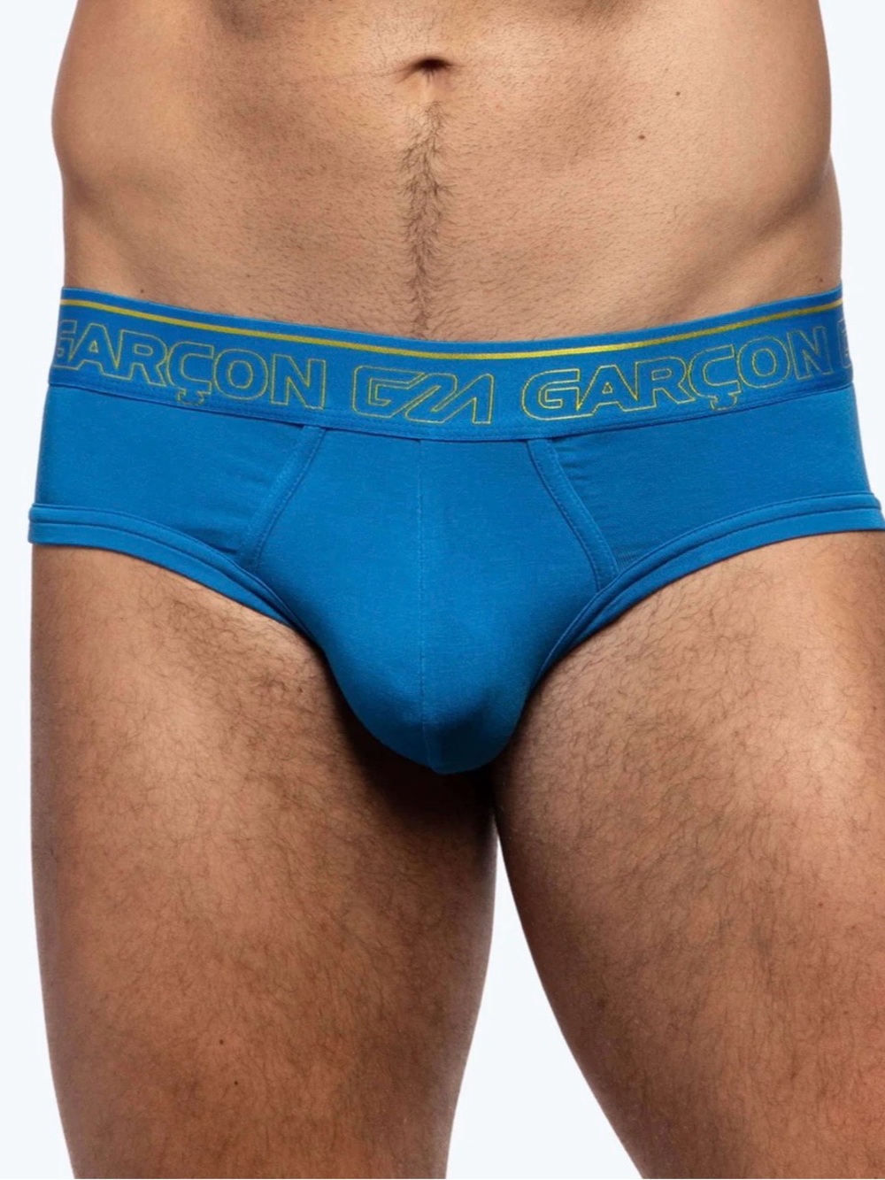 GARÇON Blue Briefs - large/medium